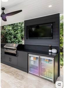 Conjunto de <span class=keywords><strong>Cocina</strong></span> Exterior de Acero Inoxidable para Todo Clima con Gabinetes Mate, Parrilla de Gas Integrada y Fregadero para una Vida Moderna en el Patio - Product Image 4
