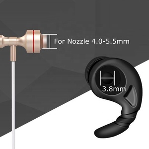 Ganchos Antipérdida para Auriculares <span class=keywords><strong>JBL</strong></span> Beats Jabra Beoplay Redmi Huawei Sony con Boquilla de Sonido de 4mm a 5.5mm, Cubierta de Silicona, Puntas para Auriculares - Product Image 2