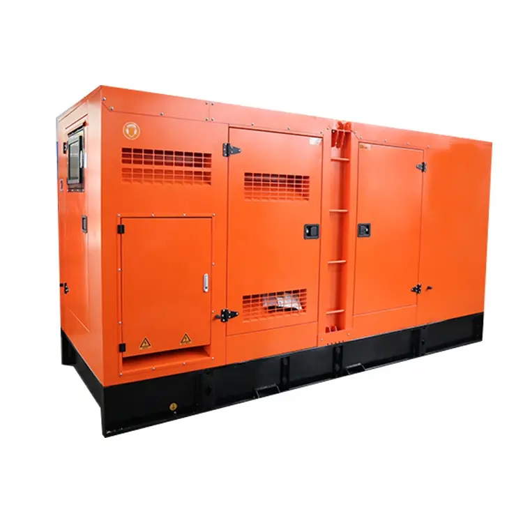 Set generator tanaman listrik diesel, tipe senyap 200kva 250kva 300kva 400kva 500kva