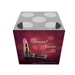 Matte Kết Thúc Sóng Son Môi Hiển Thị Hộp Mỹ Phẩm Nước Hoa Chăm Sóc Da Kem Dưỡng Da Dầu Gội Tinh Dầu Bóng Mắt Đỏ Mặt Bao Bì - Product Image 1