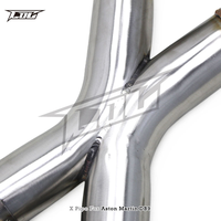 Tube d'échappement avant en acier inoxydable Boska Factory pour Aston Martin DB9 Vantage Zagato Rapide 6.0 V12