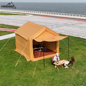 Carpa Inflable Estilo Árabe para Campamento, 600D Oxford, Resistente al Viento y a la Arena, con Toldo Frontal Extraíble para Resort - Product Image 4