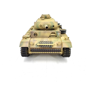 COOLBANK Modèle de char de combat allemand <span class=keywords><strong>Panzer</strong></span> Kampfwagen <span class=keywords><strong>III</strong></span> à l'échelle 1/16, modèle militaire RC, jouet télécommandé 2.4G, cadeaux - Product Image 5