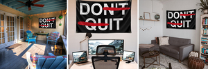 No Pain No Gain 3x5 ft <b>Flag</b> Decor College Dorm Bedroom Living Room Wall Art for Display Accessories in Your Space - Product Image 6