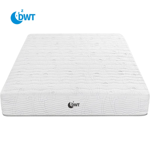 Fournisseurs de gros Bon marché Lit d'hôtel haute densité Queen King Size Matelas en mousse à mémoire de forme gel blanc - Product Image 2