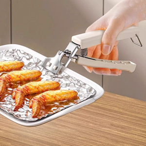 Anti Scalding Bowl Clip Stainless Steel Heat Insulating <b>Kitchen</b> Tool For Cooking Reusable - Product Image 2