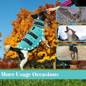 Coyote Hawks tahan air mempertahankan Spike Kecil rompi anjing <span class=keywords><strong>Harness</strong></span> dengan Spike dan paku keling - Product Image 6