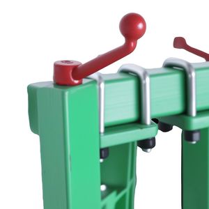 Charrue à disques multifonctionnelle réglable avec moteur et composants de roulement, structure stable pour mini-motoculteur et tracteur - Product Image 3