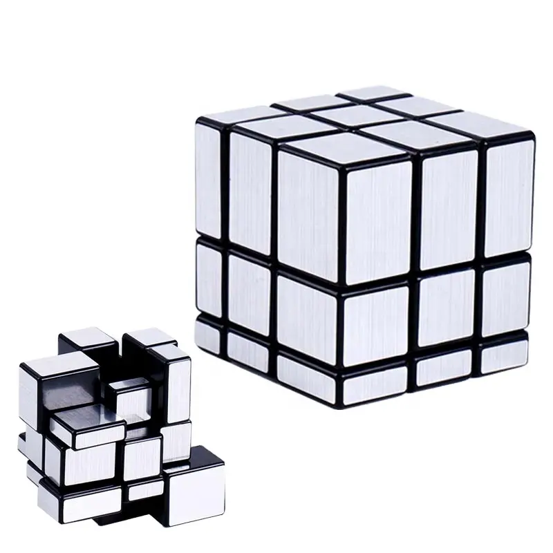 Professional 5.7mm educational toy New mirror magic puzzle cube for kids with High quality and low cost.