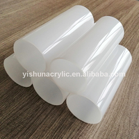 Fabricant Yishun, éclairage LED personnalisé, tube en plastique PMMA, lumière diffuse, tube en acrylique de diffusion