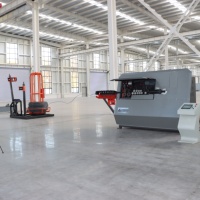 Machine intégrée de pliage et de coupe automatique de barres d'armature CNC, vente chaude 2025 	 Ligne de production de barres d'armature