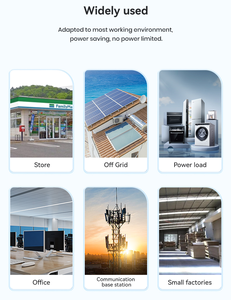 Màn hình cảm ứng RGB 3600w 4000w 6200W 7500W 8600W 11000W Biến tần lưu trữ năng lượng mặt trời lai On/off Grid cho hệ thống pin 24v 48v - Product Image 5