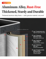 Ensemble de salle à manger d'extérieur 5 pièces : Table ronde Sunburst 105 cm en bois grainé avec 4 chaises en fer noir à pieds courbes – Vente en gros, faible MOQ