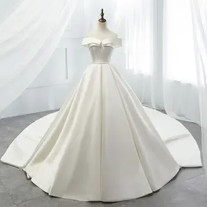 Женское свадебное платье с алмазами w01, длинное свадебное платье с алмазным кружевом, 2019