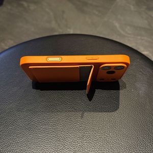 Nuovo Arrivo: <span class=keywords><strong>Cover</strong></span> Protettiva Anti-Caduta in Pelle PU <span class=keywords><strong>Arancione</strong></span> con Porta Carte e Portafoglio, Accessorio per <span class=keywords><strong>iPhone</strong></span> 17 - Vendita all'Ingrosso - Product Image 6