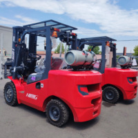 Chariot élévateur à double carburant GPL et essence, neuf, 3 tonnes, 3,5 tonnes, 4 tonnes, 5 tonnes, moteur japonais, norme EPA Euro5, directement de l'usine en Chine
