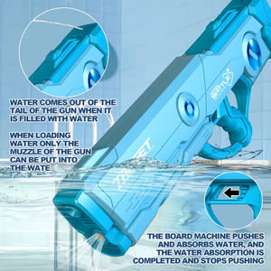 En Yeni Su Tabancaları Pil Güçlü Elektrikli Su Makineli Tüfek 820ML Su Deposu Havuz Açık Hava Oyuncakları Çocuklar ve Yetişkinler için - Product Image 4