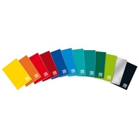Carnet de notes ONE;BLASETTI SPA MAXI COLOR, 20+1 feuilles A4 quadrillées assorties, couverture rigide, reliure piquée, impression numérique, Italie