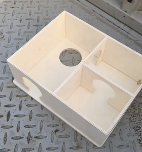 <span class=keywords><strong>Legno</strong></span> Multi camera nascondiglio labirinto criceto animali domestici habitat <span class=keywords><strong>di</strong></span> case boschive per topi criceti - Product Image 2