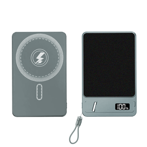 พาวเวอร์แบงค์แบบพกพาแม่เหล็กไร้สาย ความจุ 10000mAh รองรับ PD22.5W พร้อมหน้าจอ LED ช่องเสียบ Type C และสายคล้องคอ ปรับแต่งได้ - Product Image 5