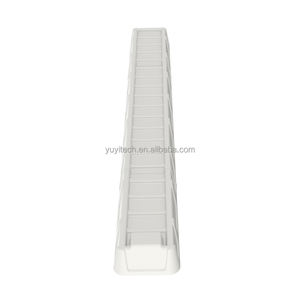 Pequeño ABS profundo hidropónico <span class=keywords><strong>NFT</strong></span> Grow Gully Vertical Gutter System para fresas verduras Hidroponik invernadero agrícola - Product Image 5