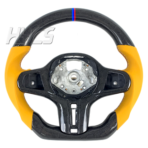 Accessoires d'intérieur de voiture Volant en fibre de carbone pour BMW G20 G30 G21 G22 G23 Série 3 M3 M4 G20 G30 G21 G22 G23 Série 3 - Product Image 1