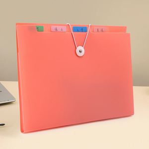 Accordion <b>File</b> Folder A4 Multi-Layer Document Bag Test Papers Office <b>Storage</b> Thickened Large-Capacity Plastic Information Binder - Product Image 4