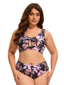 Maillot de bain de fitness imperméable et écologique pour femmes européennes et américaines Sexy Solid Plus Size One-Piece Beachwear Breathable - Product Image 5