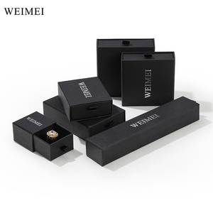 Custom Logo Cardboard Sliding Drawer Jewelry <b>Box</b> for Ring <b>Earring</b> Necklace and Bracelet Packaging - Product Image 2
