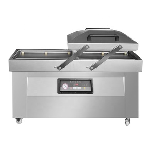 DZ400/2SB Electric Double Chamber Vacuum Packing Machine Food Industrial Vacuum Sealer with Pouch - Product Image 2