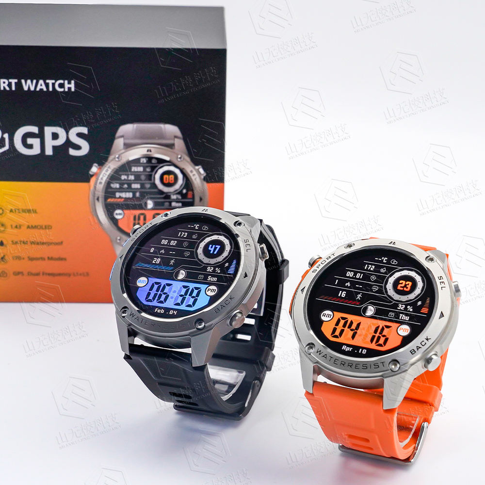 2026 DM56 Sports GPS Smart Watches BT Calling 1.43
