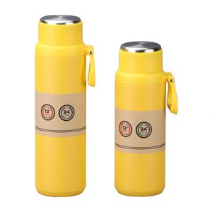 Custom Sports Travel <b>Bottles</b> 20Oz 32Oz Double Thermal Double-Layer Stainless Steel Insulated Water <b>Bottles</b> With Rope - Product Image 2