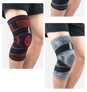 Genouillère de compression respirante pour l'entraînement au <span class=keywords><strong>CrossFit</strong></span>, les squats et la protection des articulations - Product Image 4