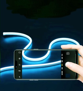 Cuộc sống thông minh Wifi <span class=keywords><strong>Led</strong></span> Neon Ánh sáng Dải 12V App kiểm soát <span class=keywords><strong>RGB</strong></span> Neon Băng dấu hiệu trang trí không thấm nước linh hoạt thay đổi độ sáng DIY Màu sắc - Product Image 3