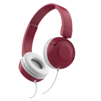 Mikrofon TYPE-C kontrol Volume 85dB/94dB headphone Stereo pada telinga dapat disesuaikan earphone musik USB-C berkabel dapat dilipat