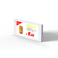 Etiqueta Electrónica de Precio COMPAX de 3.5 Pulgadas y 4 Colores con Tinta Electrónica ESL, Etiqueta Digital de Alta Resolución para Interiores con Clasificación IP65, Gráficos de Texto para Comercio Minorista