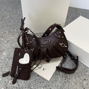 Nuevos Bolsos de Diseñador de Moda 2026, Conjuntos de Bolsos y Carteras para Mujer, Bolsos de Motocicleta, Bolsos de Lujo para Mujer, Bolsos Cruzados de Lujo para Dama - Product Image 4