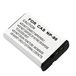 Batterie lithium-ion rechargeable 3,7 V 1950 mAh blanche NP90 NP 90 NP-90 CNP-90 pour Casi <span class=keywords><strong>Exilim</strong></span> Ex-M1 Ex-M2 Ex-S1 Ex-S2 Ex-S3 - Product Image 1