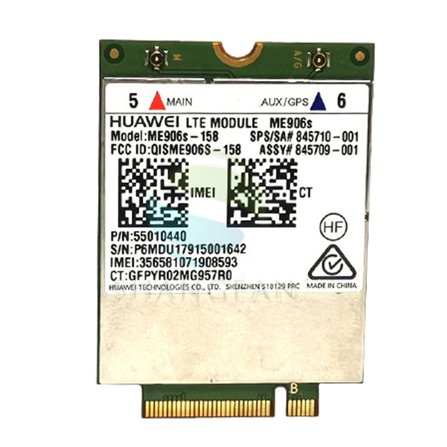 Mobile Broadband Card for HP LT4132 LTE HSPA+ 4G Module for Huawei ME906S ME906S-158 845710-001 845709-001