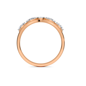 Magnifique bague de fiançailles en diamant de laboratoire taille marquise pour femme, fabriquée avec une brillance exceptionnelle et un savoir-faire gracieux - Product Image 2