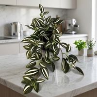 Plantes artificielles UpBeauty Infertior Bonsaï Monstera Deliciosa en plastique, écologiques, durables et légères