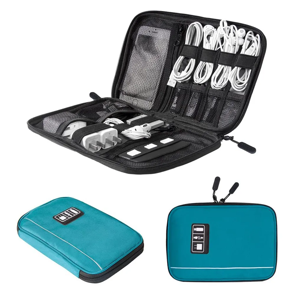 Heavy-duty Electronic Organizer Small Travel Cable Organizer Bag Durable Charger Storage bag