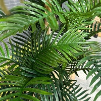 Palmera Areca/Hawaiana Artificial de Plástico de Alta Simulación Sirui - 165cm/260cm, Ecológica, Resistente a la Decoloración y Duradera