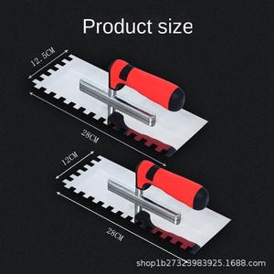 เกรียงแบนแบนราบสเตนเลสเครื่องมือช่างก่ออิฐ - Product Image 4