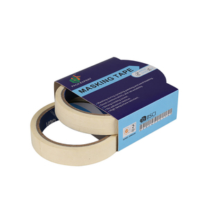 Cinta de Crepé Autoadhesiva de Alta Resistencia al Calor BULL BMT-011 para Enmascarar en la Industria Automotriz, de una Sola Cara, Sin Residuos de Adhesivo - Product Image 1