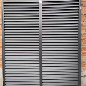 Thiết kế hiện đại hợp kim nhôm kim loại dễ lắp ráp mái hiên cho cửa sổ với mô hình mở dọc - Product Image 1