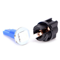 Lámparas LED T5 5050 de 12V para Tablero de Instrumentos de Automóvil, Bombilla para Panel de Instrumentos, Accesorio de Repuesto, Portalámparas