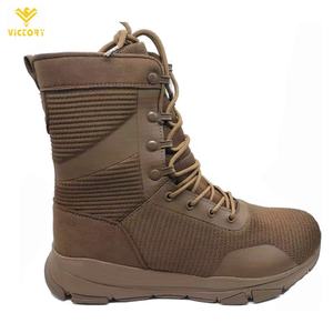 Botas Tácticas Victory Factory hasta <span class=keywords><strong>el</strong></span> Tobillo, Parte Superior Sintética, con Cordones, Soporte <span class=keywords><strong>de</strong></span> <span class=keywords><strong>Arco</strong></span>, Antideslizantes para Verano e Invierno - Product Image 3