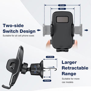 سيارة تنفيس الهواء الممتازة من أجل من أجل سيارة قابلة للتعديل بدوران درجة الهاتف المحمول - Product Image 6