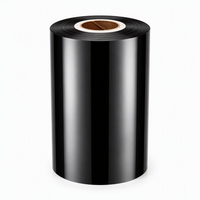 Película de Silicona PET Negra Brillante Personalizada Tensfilm de 25-100um, Bloqueadora de Luz y Aislante Eléctrico